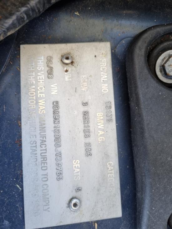 bmw 3 E46 2008 Parts & Wrecking