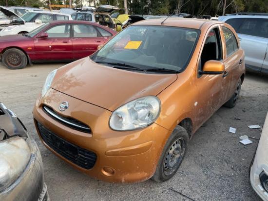 nissan Micra 2013 Parts & Wrecking