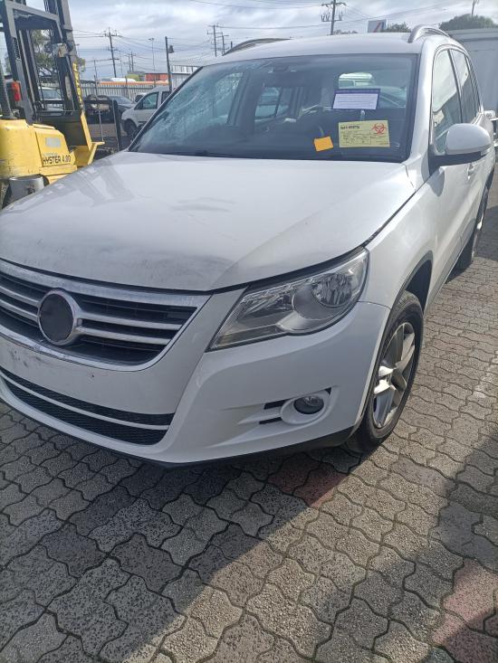 volkswagen Tiguan 2011 Parts & Wrecking