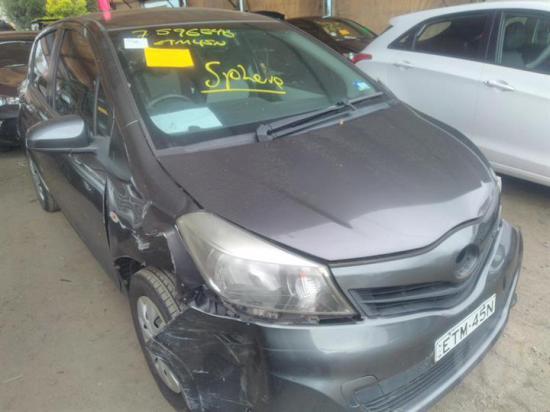 toyota Yaris YR NCP13R Jul 2013 Parts & Wrecking