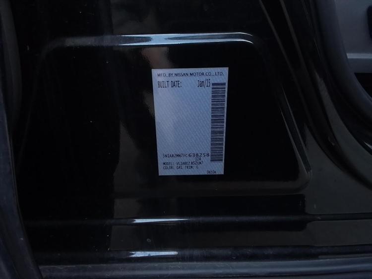 nissan Pathfinder R52 Mar 2015 Parts & Wrecking