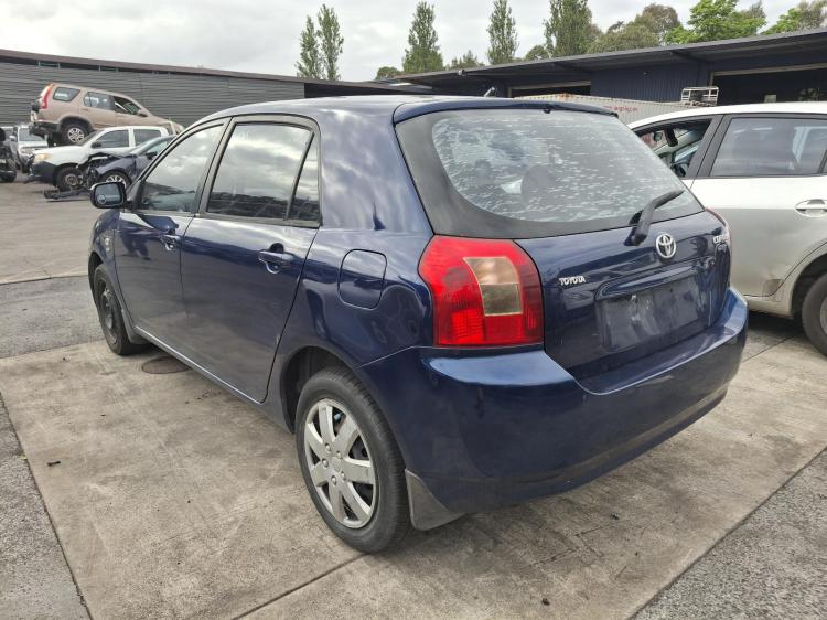 toyota Corolla ZZE122R-AHPDKQW Aug 2004 Parts & Wrecking