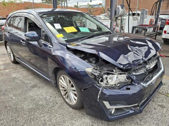 subaru Impreza G4 Dec 2016 LEFT REAR DOOR 