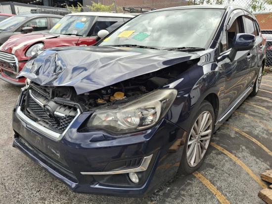 subaru Impreza G4 Dec 2016 LEFT TAILLIGHT 