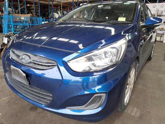 hyundai Accent RB Mar 2017 RADIATOR SUPPORT 