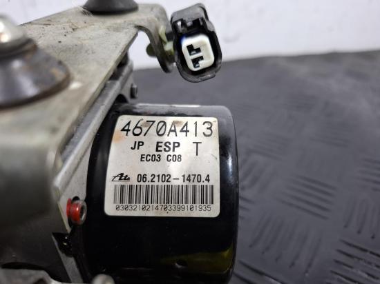 mitsubishi Lancer VRX Mar 2009 ABS PUMP/MODULATOR 