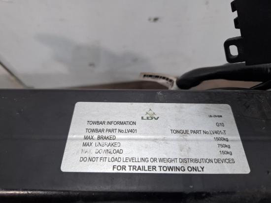 volkswagen G10 Wagon 2016 Towbar 