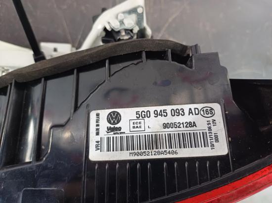 volkswagen 2007 RIGHT TAILLIGHT 