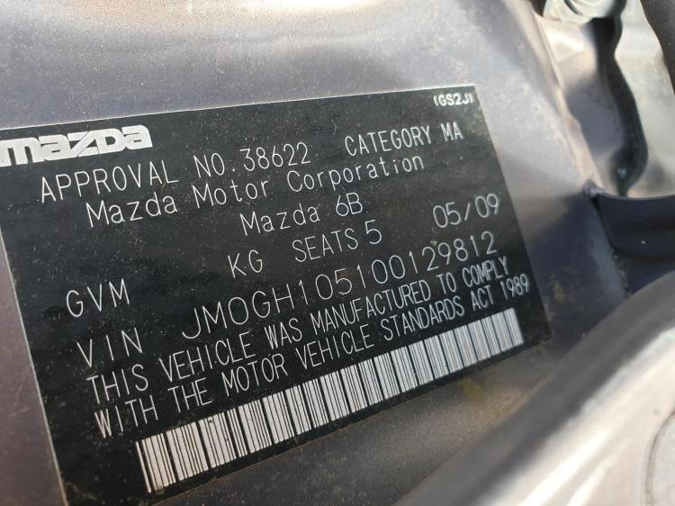 mazda 6 2009 Parts & Wrecking