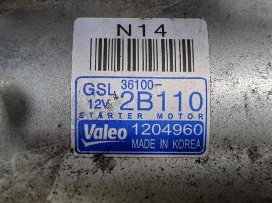 hyundai Venue 2021 STARTER MOTOR 