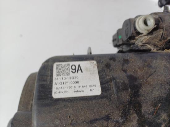 toyota Corolla 2016 RIGHT HEADLAMP 