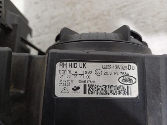 land rover Range Rover Evoque LV Nov 2017 RIGHT HEADLAMP 
