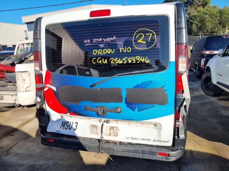 renault Trafic SWB L1H1 DCI 90 X82 2017 Parts & Wrecking
