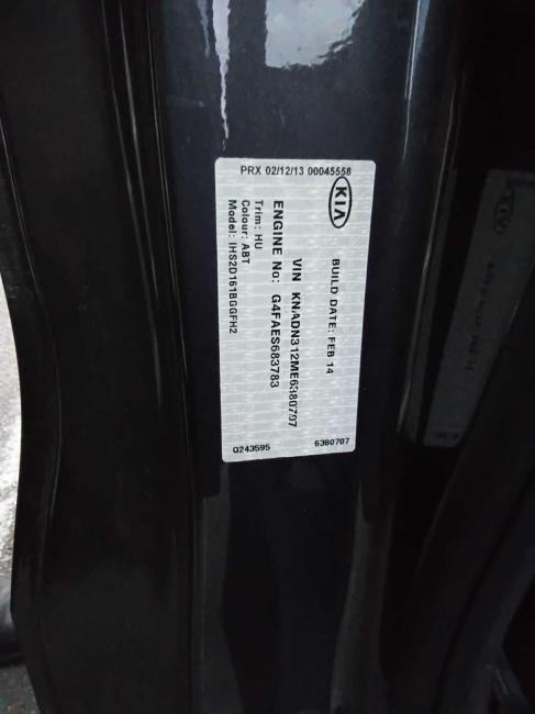 kia Rio S Feb 2014 Parts & Wrecking