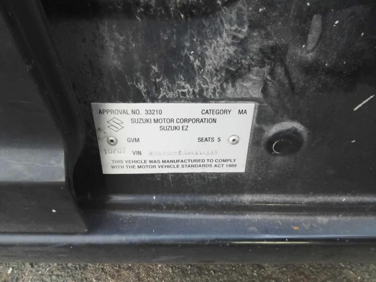 suzuki Swift Oct 2007 Parts & Wrecking