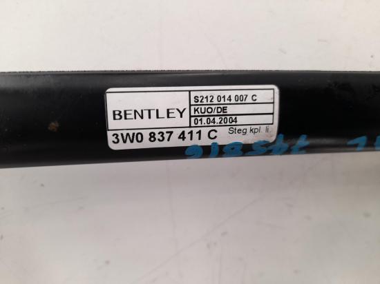 bentley Continental 2005 Left Front 1/4 Door Glass 