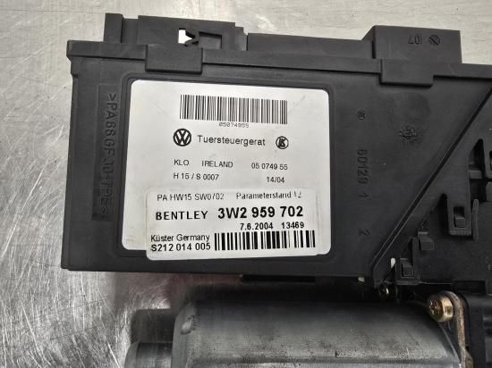 bentley Continental 2005 Left Front Window Reg/motor 