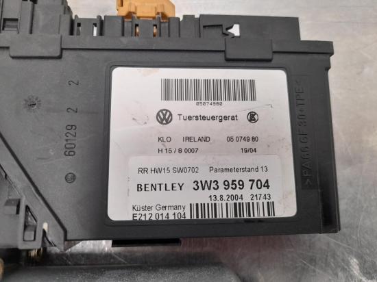 bentley Continental 2005 Right Rear Wnd Reg/motor 