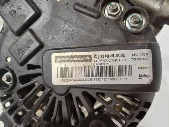 ldv G10 Van Nov 2020 ALTERNATOR