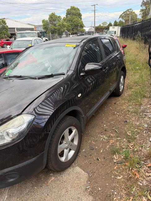 nissan Dualis 2012 Parts & Wrecking