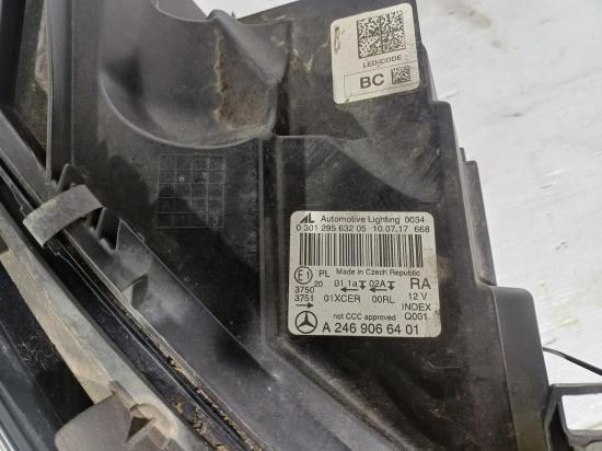 mercedes benz B Class W246 Sep 2017 RIGHT HEADLAMP