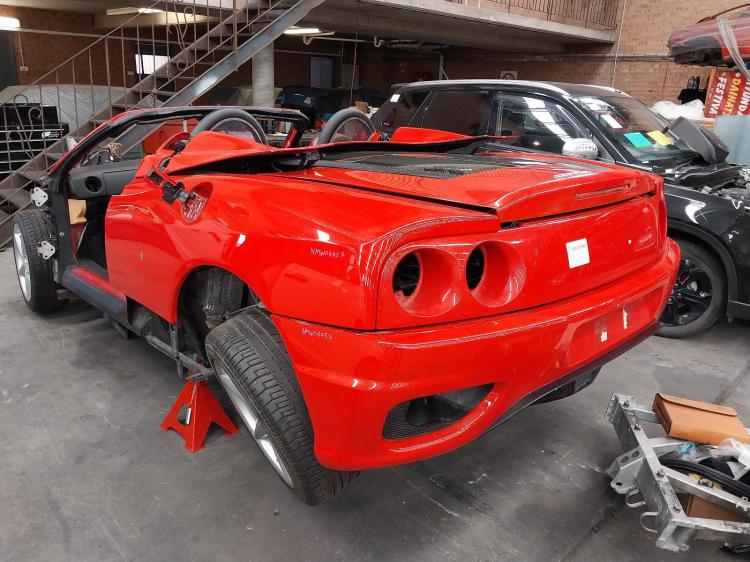 ferrari 360 Modena SPIDER F1 Dec 2004 Parts & Wrecking