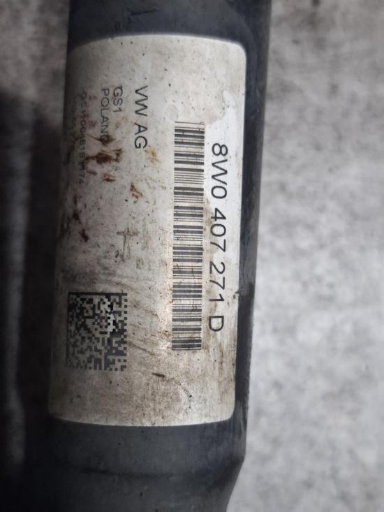 audi A4 2.0 TFSI CUATTRO Dec 2018 LEFT DRIVESHAFT 