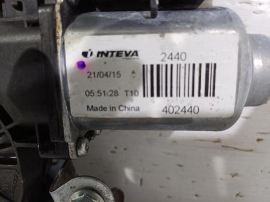 hyundai Accent RB Sep 2015 RIGHT FRONT WINDOW REG/MOTOR 