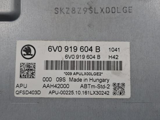 skoda Fabia NJ Jan 2017 STEREO/HEAD UNIT 