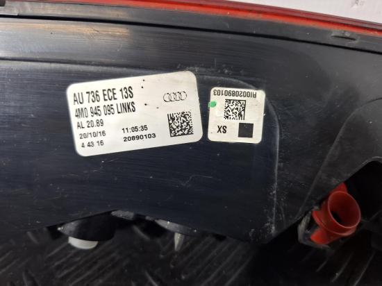 audi Q7 4M Dec 2017 LEFT TAILLIGHT 