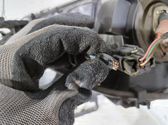 mitsubishi Lancer CJ 2011 RIGHT HEADLAMP 