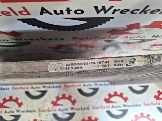 mercedes benz Glb Class 2022 A/C CONDENSER 