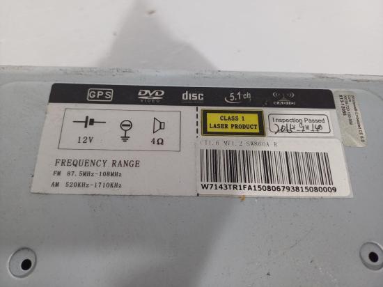 toyota Rav4 2015 STEREO/HEAD UNIT 