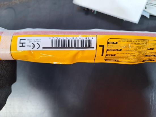 toyota yaris 2014 LEFT AIRBAG 