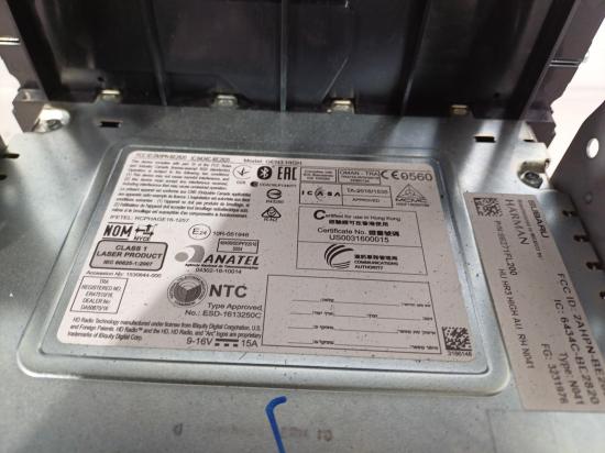 subaru Impreza 2017 STERO/HEAD UNIT 