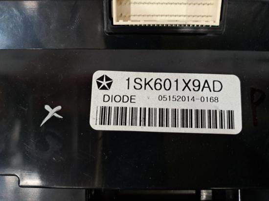 dodge Journey Jan 2015 HEATER/AC CONTROLS 