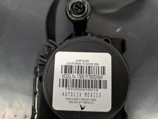 dodge Journey Jan 2015 SEAT BELT 