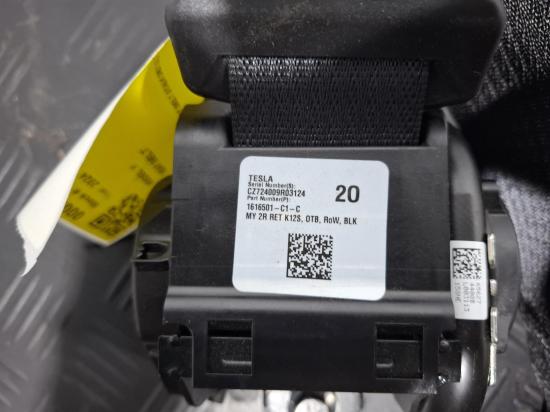 tesla Model Y Jan 2024 SEAT BELT 