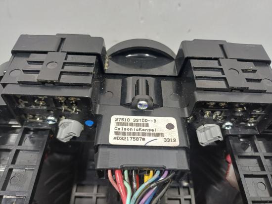 nissan Pulsar 2014 HEATER/AC CONTROLS 