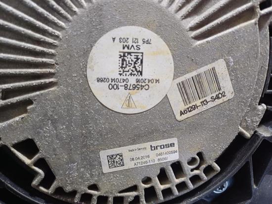 porsche Cayenne 92A Apr 2016 FAN 