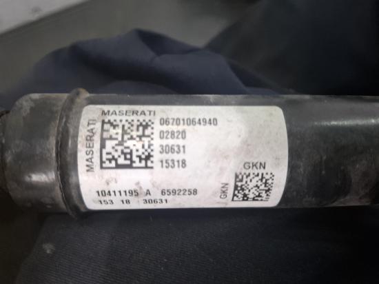 maserati Levante 2018 FRONT PROP SHAFT 