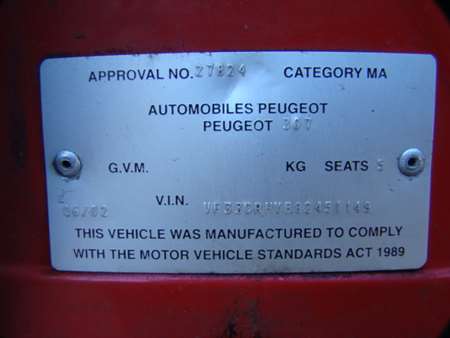 peugeot 307 06 2002 Parts & Wrecking