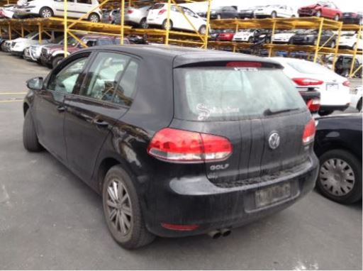 volkswagen Golf 6 1.4L 90TSI CAXA 03 2011 Parts & Wrecking