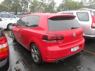 volkswagen Golf 6  Gti 2.0L 155TSI CCZ 01 2010 Parts & Wrecking