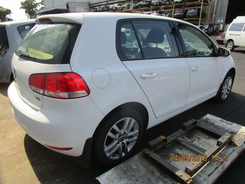 volkswagen Golf 6 1.4L 118TSI CAV 01 2009 Parts & Wrecking