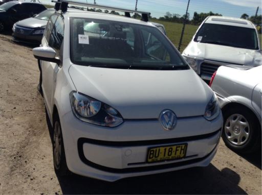 volkswagen Up 1.0L CHYB 07 2012 Parts & Wrecking