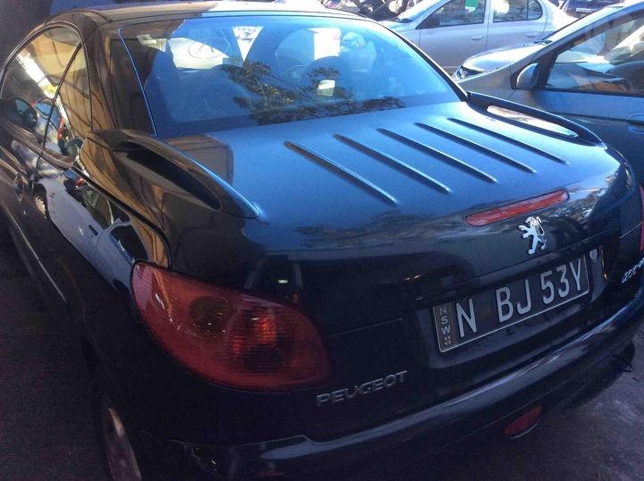 peugeot 206 Cc 1.6L TU5JP4 2005 Parts & Wrecking