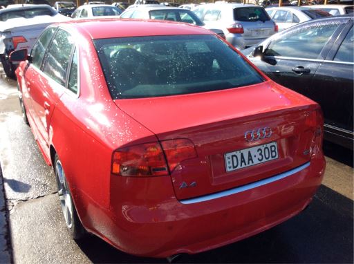 audi A4 1.8L BFB 2007 Parts & Wrecking