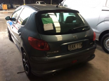 peugeot 206 1.6L TU5JP4 2007 Parts & Wrecking