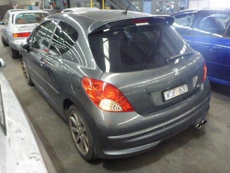 peugeot 207 GTI A7 2007 Parts & Wrecking